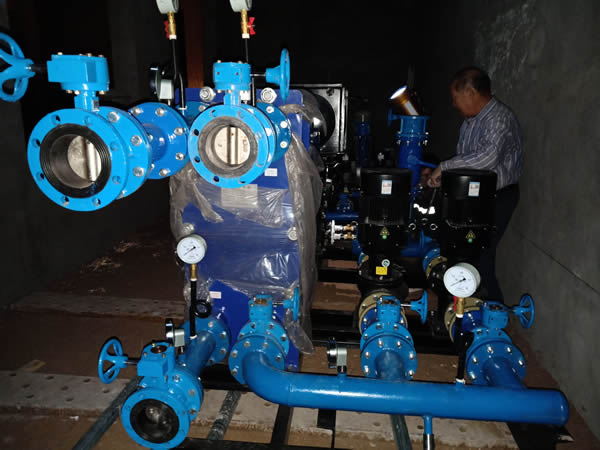 山西全自動高效智能板式換熱機組廠家定做生產(chǎn)